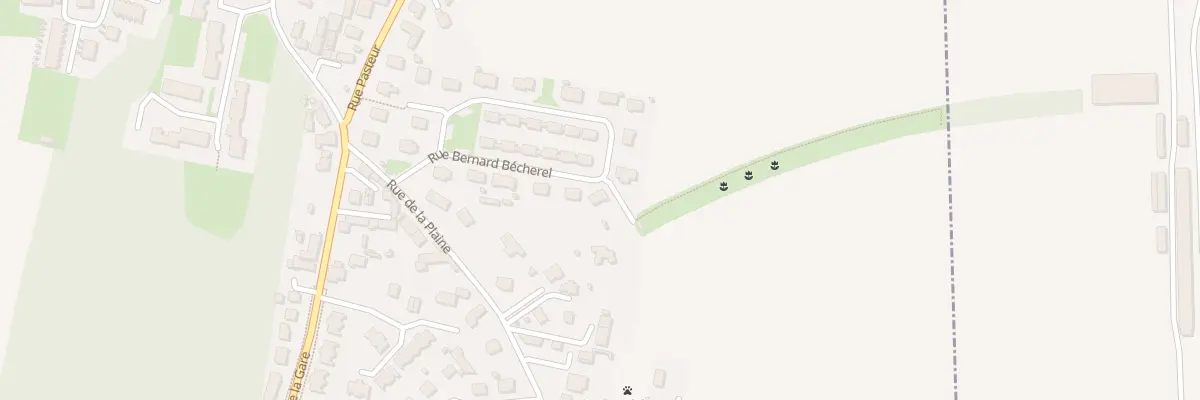 Plan du 26 Rue Bernard Becherel à Giberville