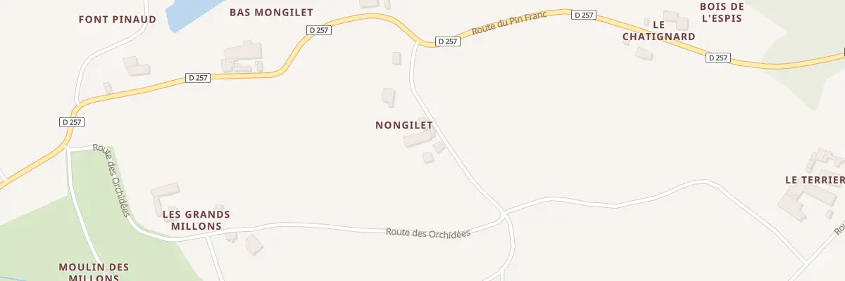Plan du 5026 Nongilet à Sainte-Colombe