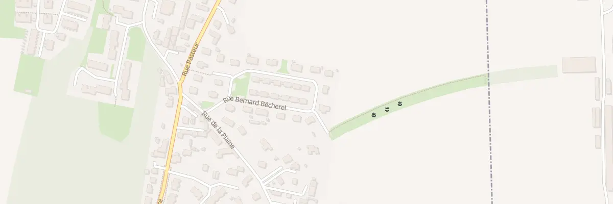 Plan du 13 Rue Bernard Becherel à Giberville