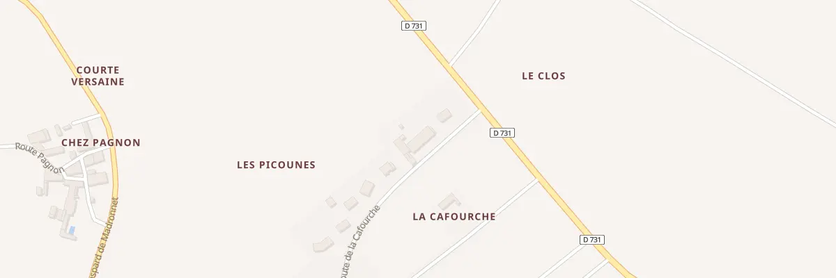 Plan du 21 Rte de la Cafourche à Saint-Eugène