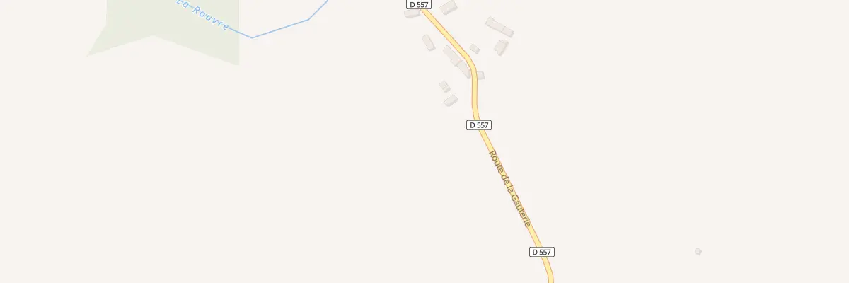 Plan du 9 Rte de la Gauterie à Beauvain
