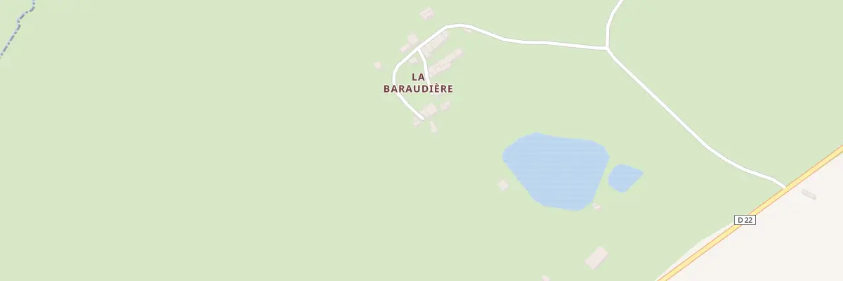Plan du 5046 La Baraudiere à Vouhé