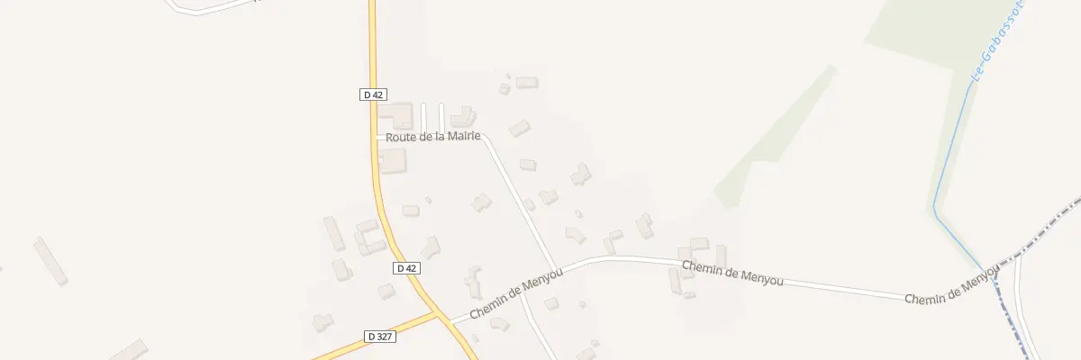 Plan du 195 Rte de la Mairie à Carrère