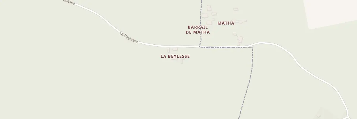 Plan du 26 La Beylesse à Pompéjac
