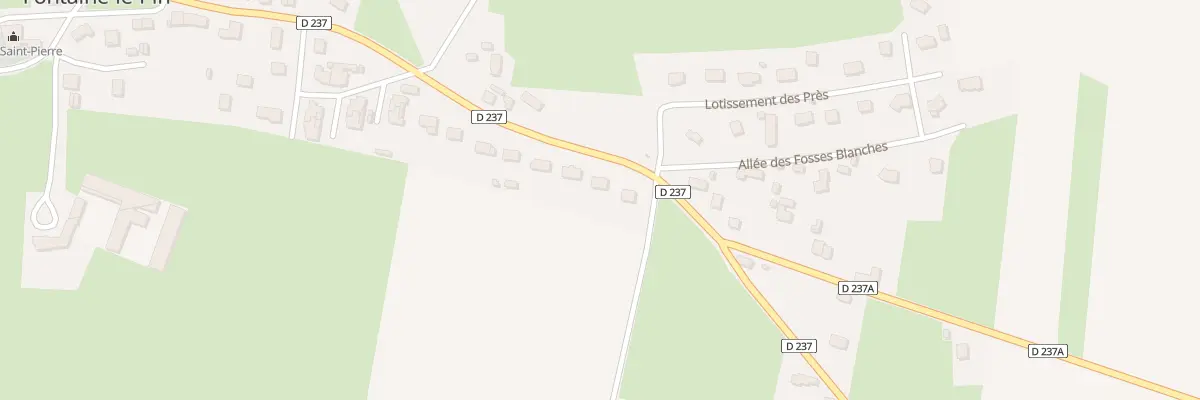 Plan du 22 Rue de la Libération à Fontaine-le-Pin
