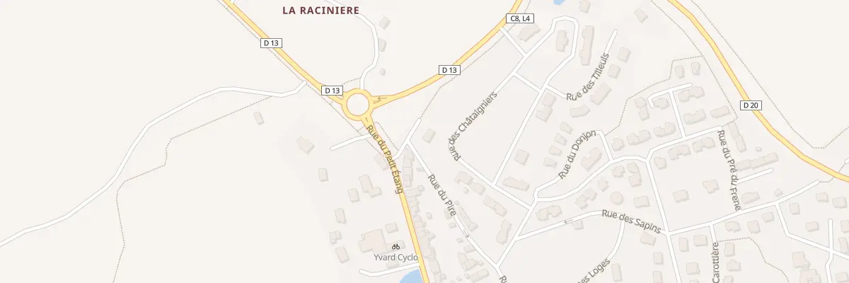Plan du 7 Rue du Piré à Villaines-la-Juhel