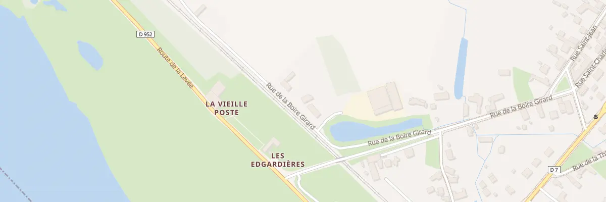 Plan du 14 Rue de la Boire Girard à La Ménitré