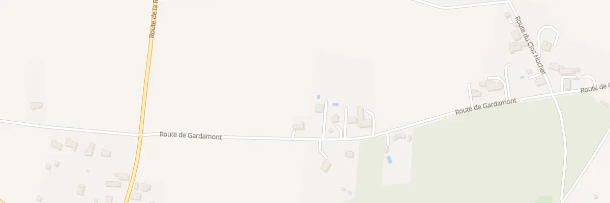 Plan du 22 Rte de Gardamont à Mazé-Milon