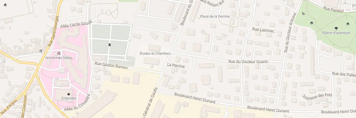 Plan du 2 Rue du Docteur Guérin à Villaines-la-Juhel