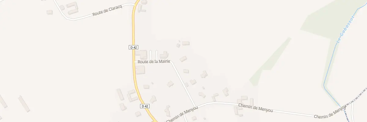Plan du 8 Rte de la Mairie à Carrère