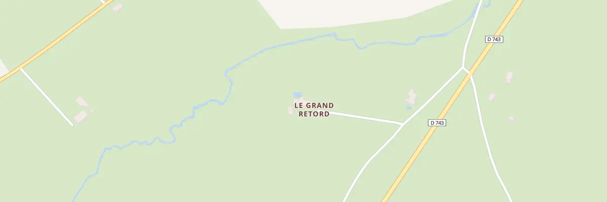 Plan du 4 Les Grands Retords au Tallud