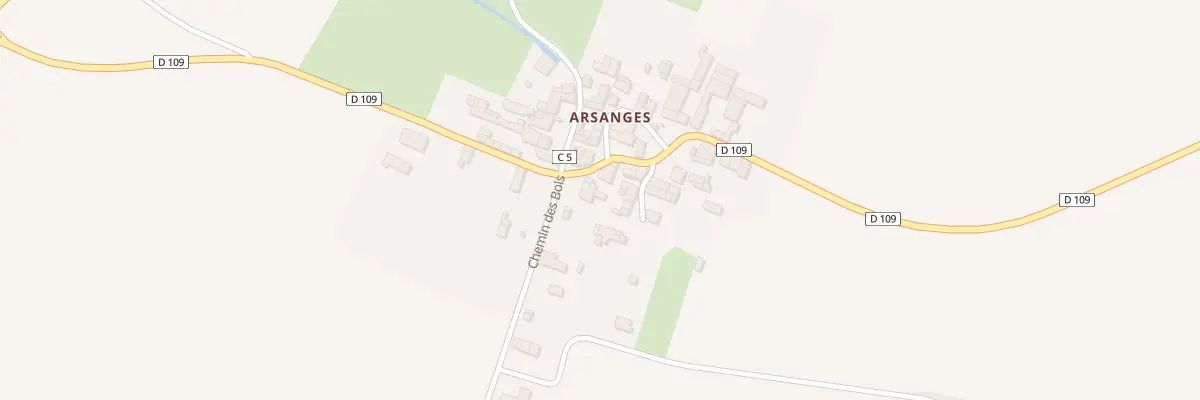 Plan du 4B Rue Principale Arsanges à Ensigné