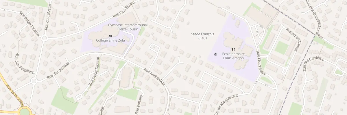 Plan du 9 Rue Jean de la Fontaine à Giberville