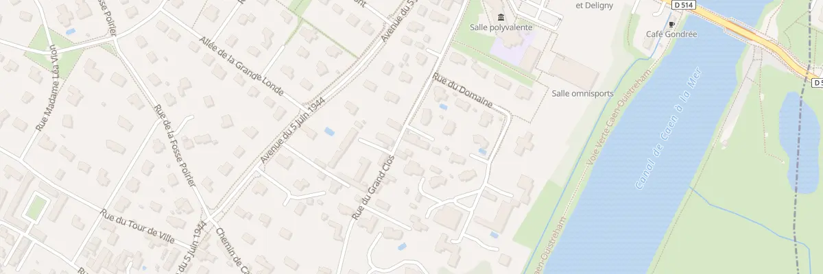 Plan du 11T Rue du Grand Clos à Bénouville