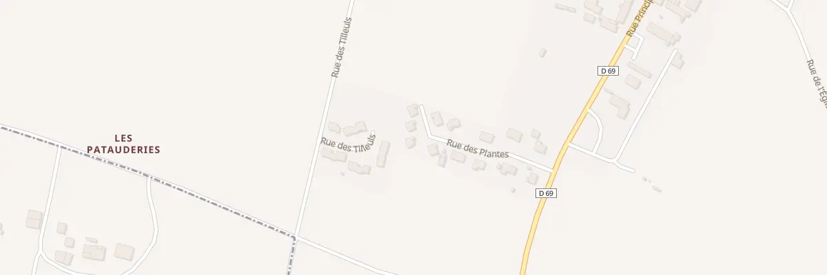 Plan du 6 Rue des Plantes à Lys-Haut-Layon