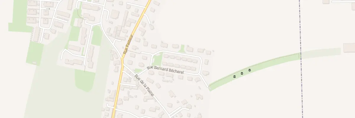 Plan du 5 Rue Bernard Becherel à Giberville
