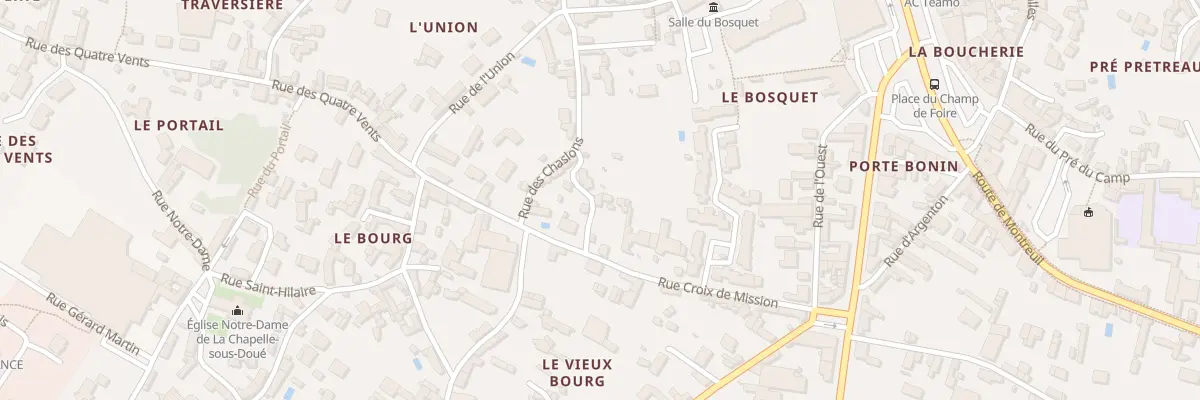 Plan du 14 Rle des Chaslons à Doué-en-Anjou