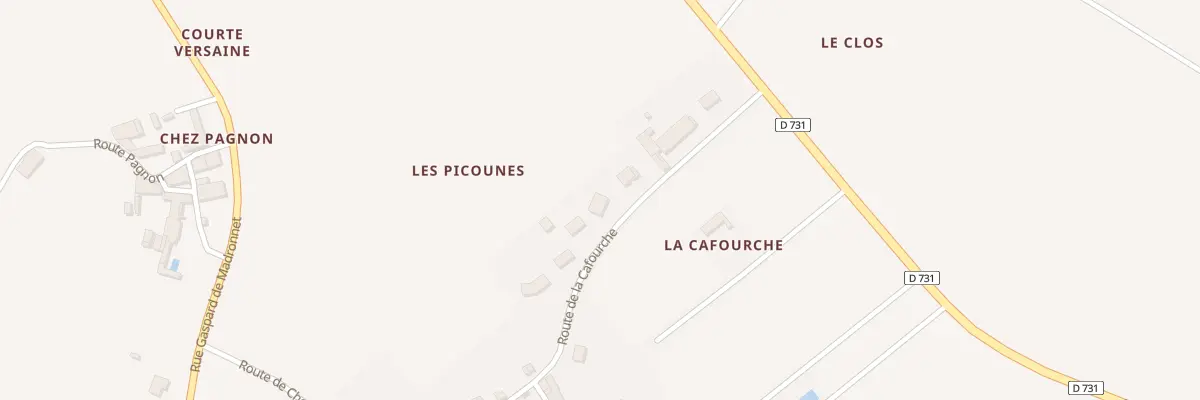 Plan du 13 Rte de la Cafourche à Saint-Eugène