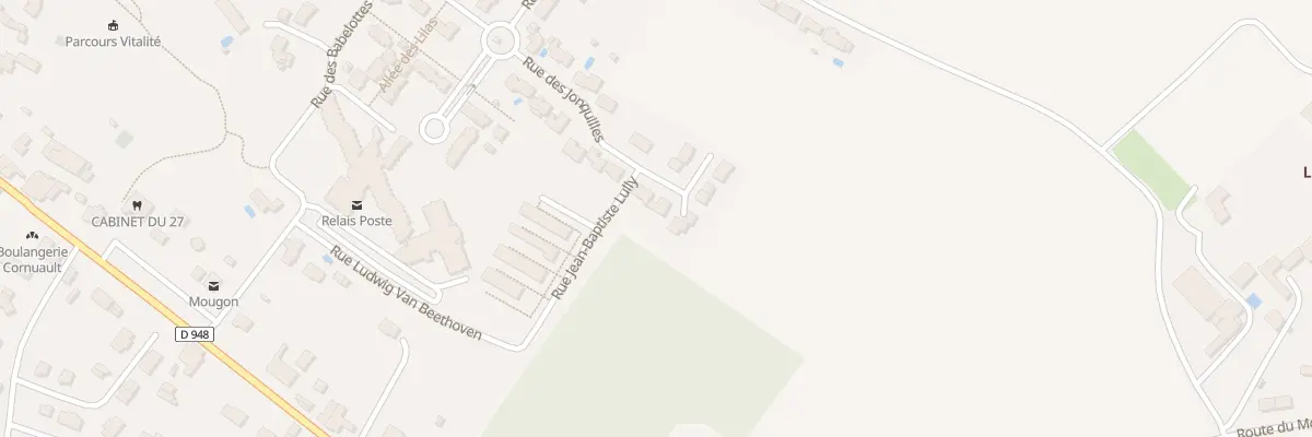 Plan du 16 Rue des Jonquilles à Aigondigné