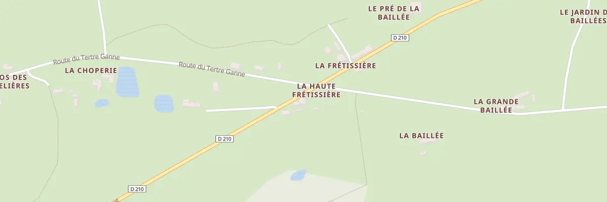 Plan du 1075 Rte de Blandouet à Torcé-Viviers-en-Charnie