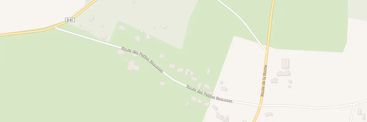 Plan du 10 Rte des Petites Beausses à Mazé-Milon