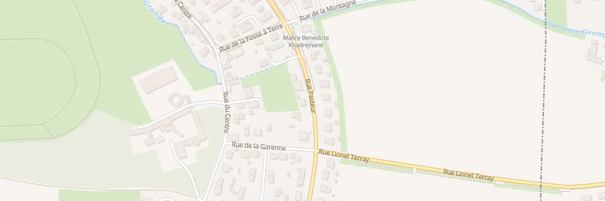 Plan du 32 Rue Pasteur à Giberville