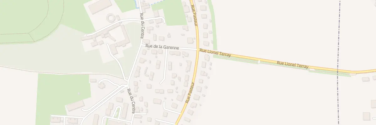 Plan du 40 Rue Pasteur à Giberville