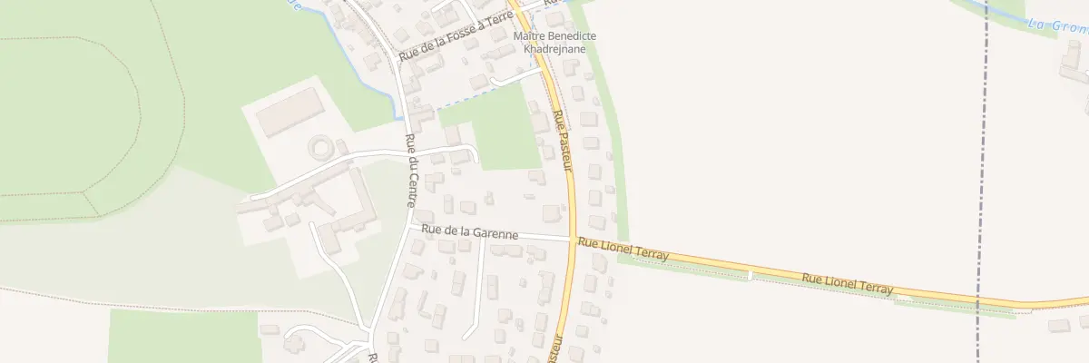 Plan du 34 Rue Pasteur à Giberville