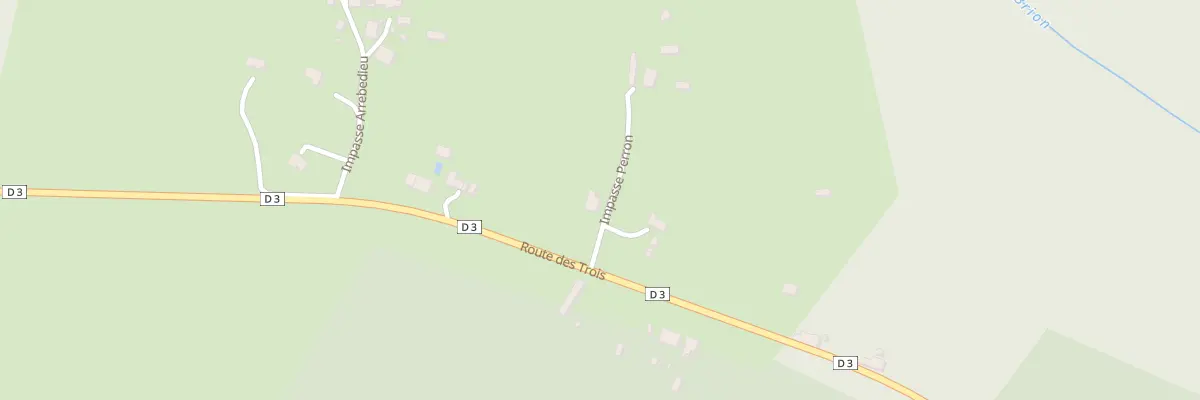 Plan du 62 Perron Est au Nizan