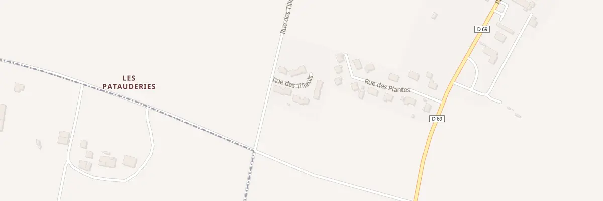 Plan du 5 Rue des tilleuls à Doué-en-Anjou