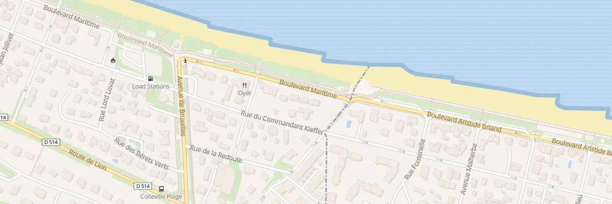 Plan du 3 Bd Maritime à Colleville-Montgomery