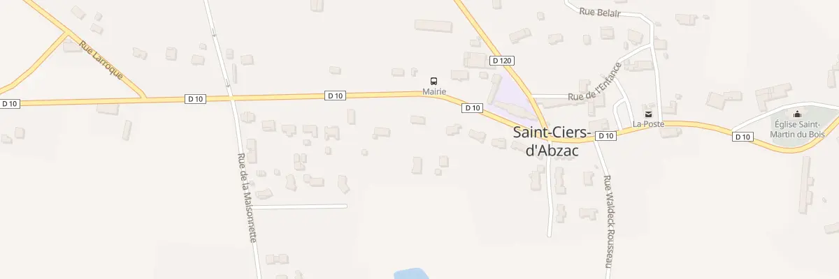 Plan du 47 Rue Francois Mauriac à Saint-Ciers-d’Abzac