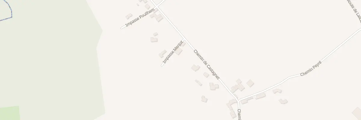 Plan du 785 Che de Castagnet à Barinque