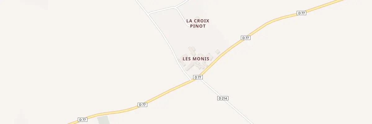 Plan du 3 Le Monis à Saint-Macaire-du-Bois