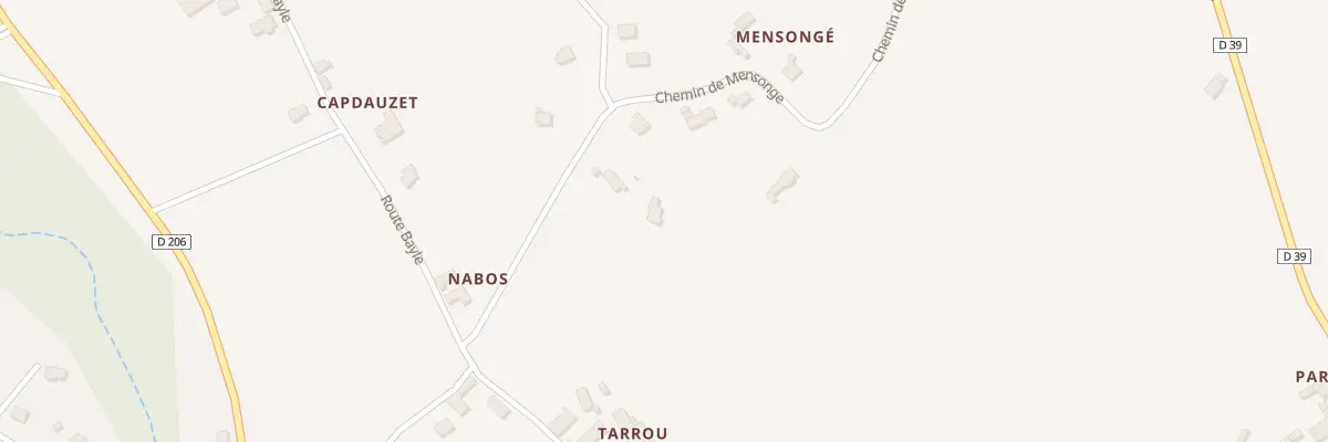 Plan du 10 Che Mensonge à Maucor