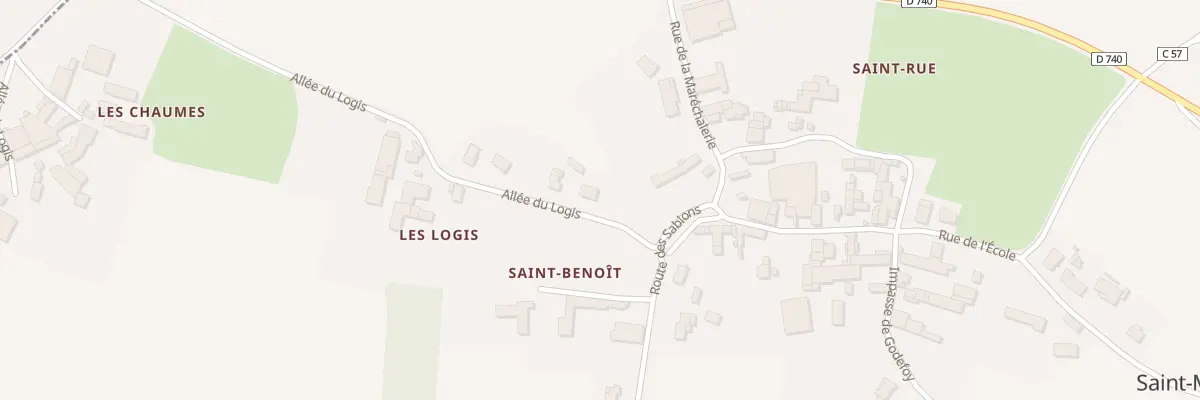 Plan du 4 Rue du Pigeonnier à Celles-sur-Belle