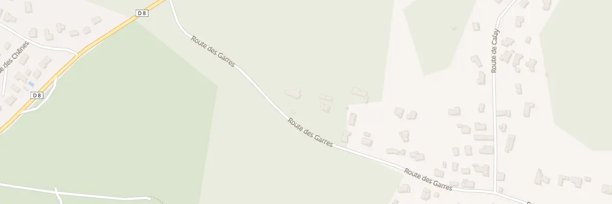 Plan du 1 Rte des Garres à Fargues