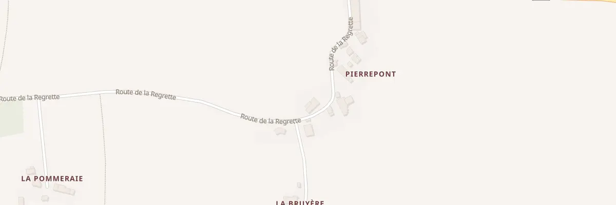 Plan du 10 Rte de la Regrette à Villepail