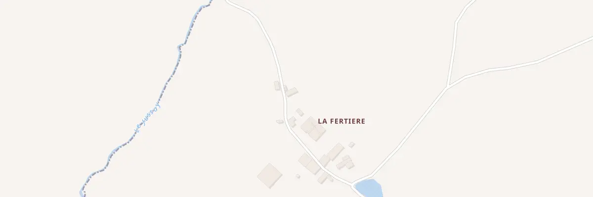 Plan du 5118 La Fertiere à Lageon