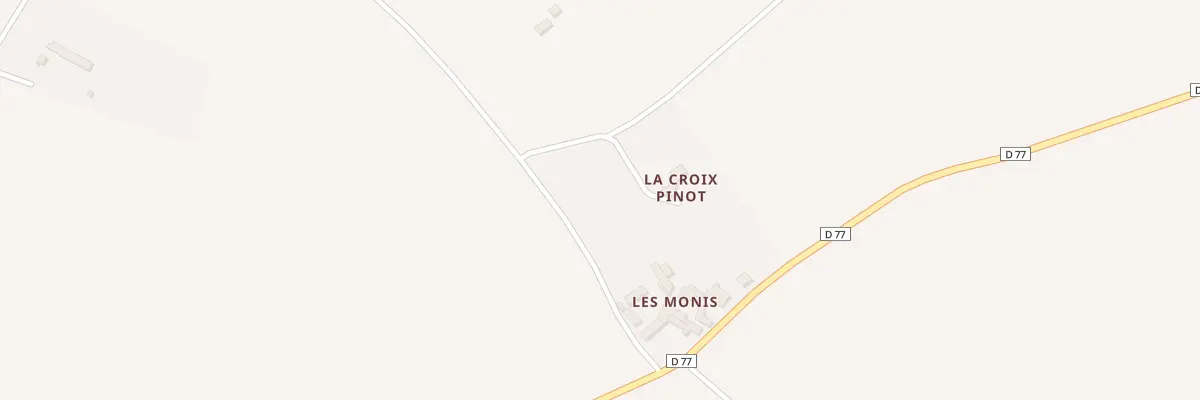 Plan du 1 Le Monis à Saint-Macaire-du-Bois