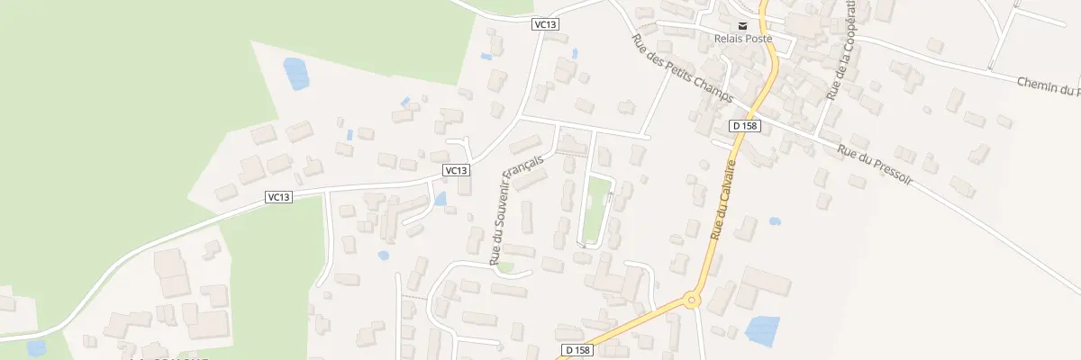 Plan du 1 Rue du Souvenir Français à Thouars