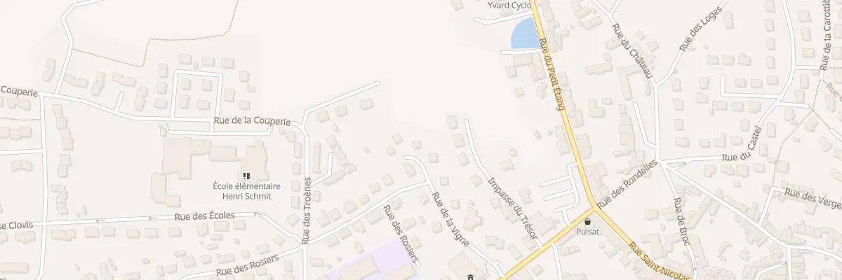Plan du 12 Rue de la Vigne à Villaines-la-Juhel