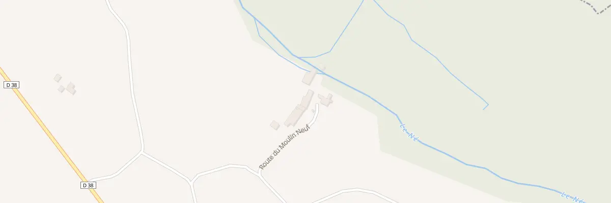 Plan du 7 Rte du Moulin Neuf à Saint-Palais-du-Né
