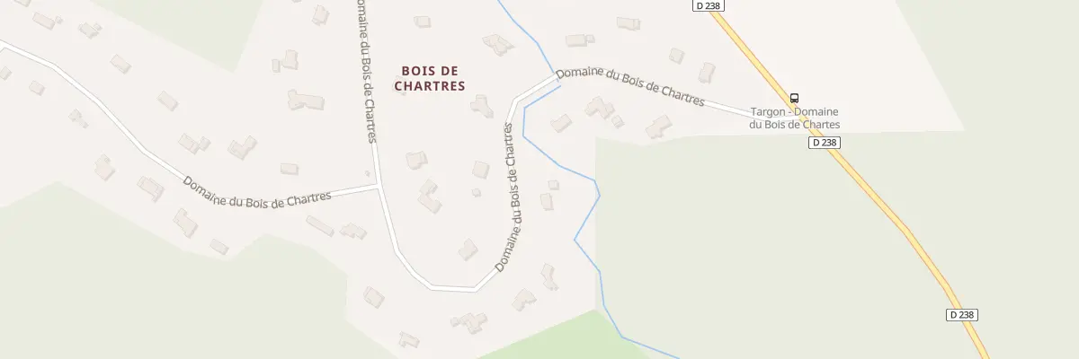 Plan du 60 Dom du Bois de Chartres à Targon