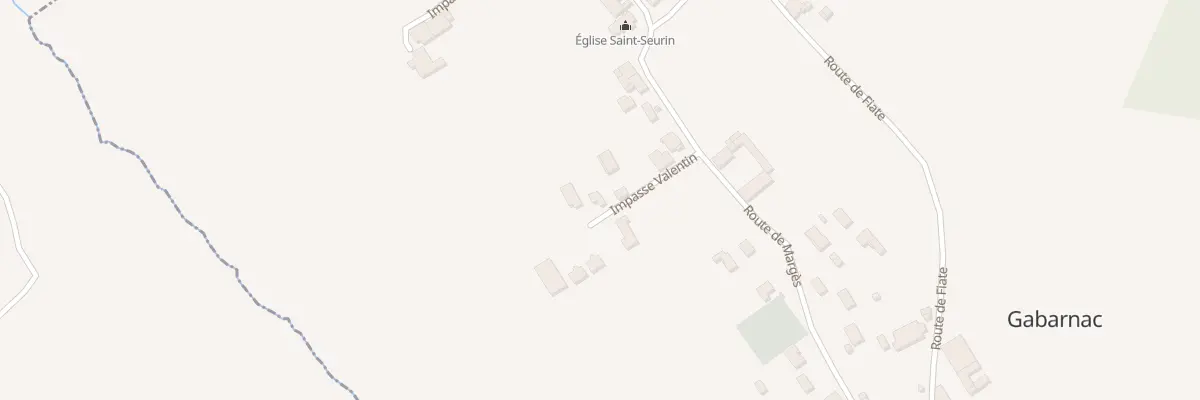Plan du 30 Peybrun à Gabarnac