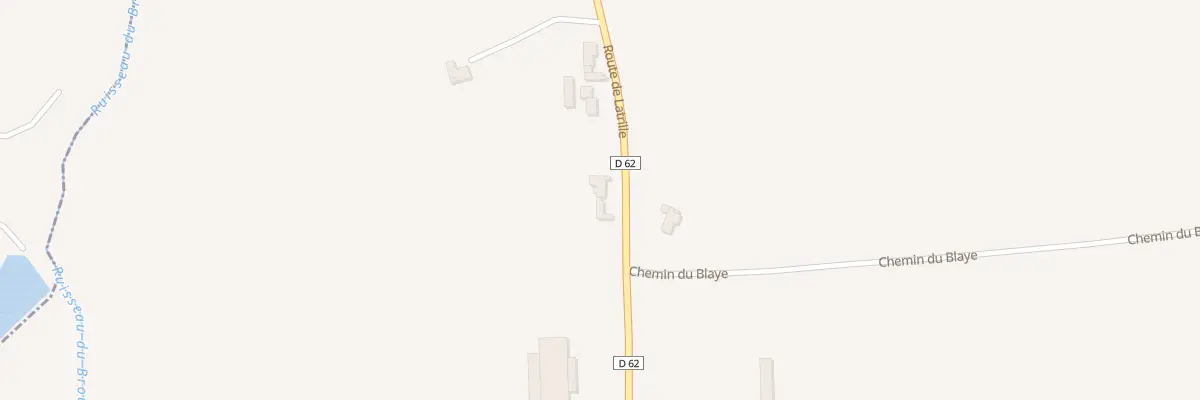 Plan du 1475 Rte de Latrille à Saint-Agnet