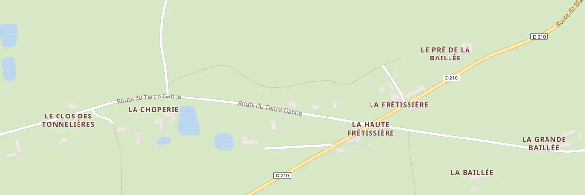 Plan du 140 Rte du Tertre Ganne à Torcé-Viviers-en-Charnie