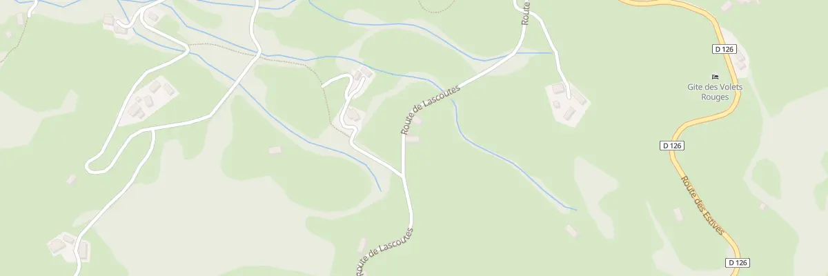 Plan du 5005 Curet à Arbéost