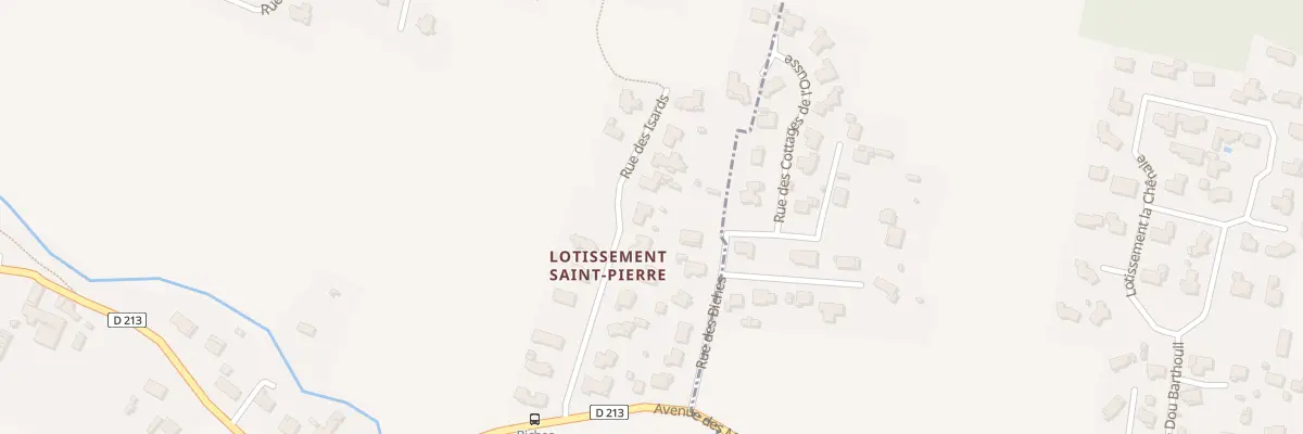 Plan du 14 Rue des Isards à Lée
