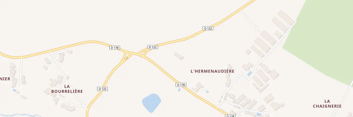 Plan du 5562 L’Hermenaudière à Verruyes